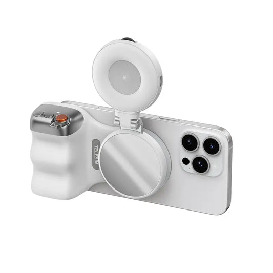 Magnetic Phone Camera Grip with Wireless Shutter – DSLR-Style Handle