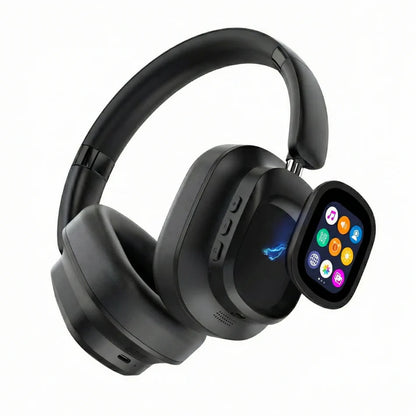 ANC Headphones with Control LED Screen