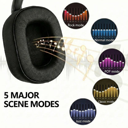 ANC Headphones with Control LED Screen